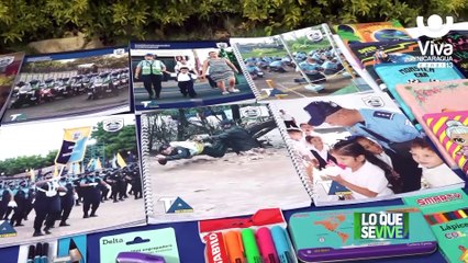 Buen Gobierno entrega 12 mil paquetes escolares a hijos de oficiales de Policía