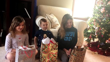 Kids Love Their Christmas Puppy Surprise