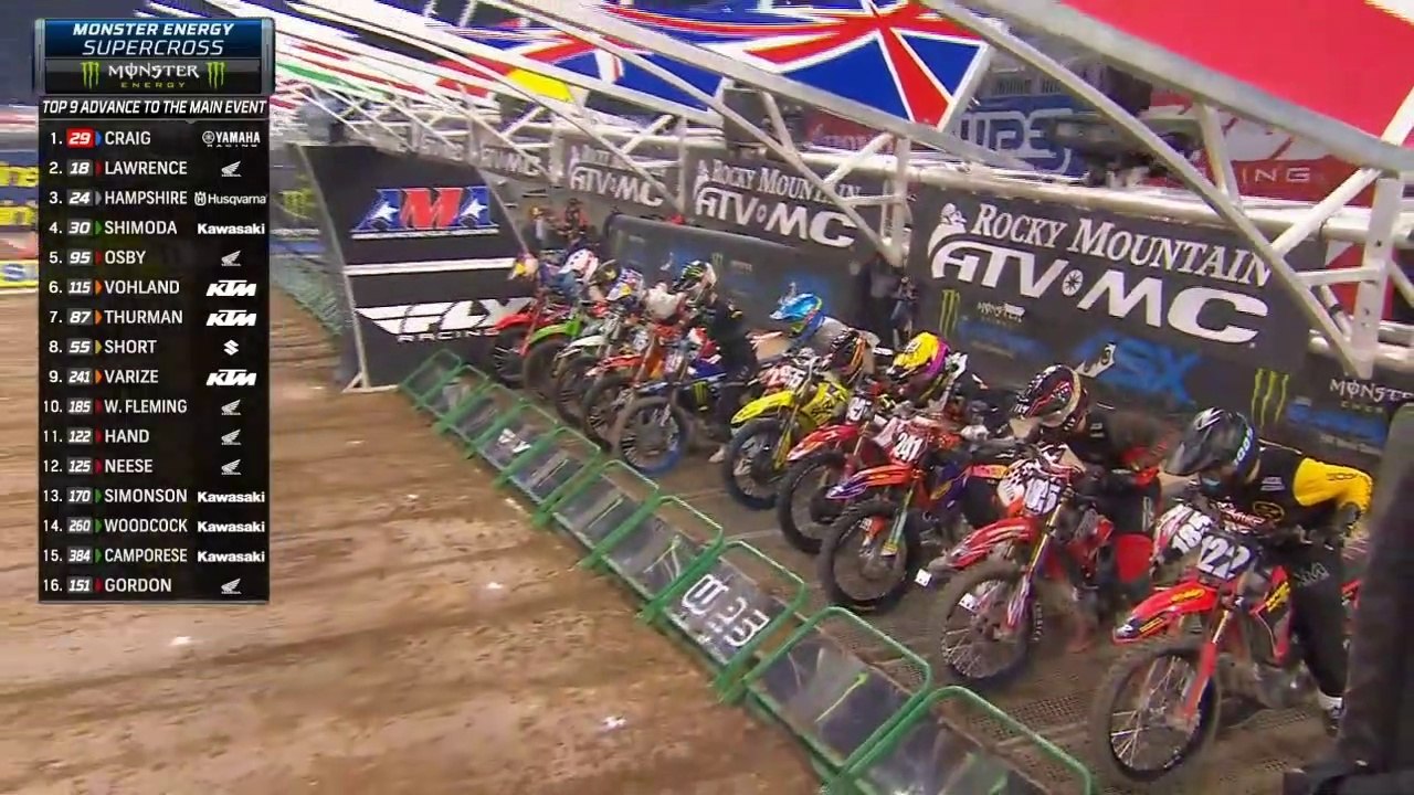 2021 AMA Supercross - Houston II (East) - 250SX Heat 2