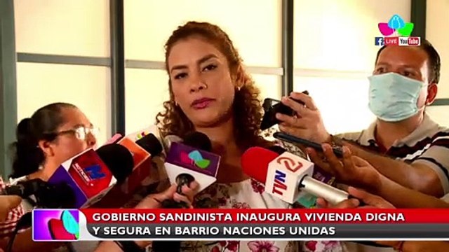 Gobierno de Nicaragua inaugura vivienda digna y segura en barrio Naciones Unidas