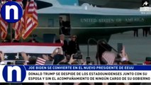 Así han sido las últimas horas de Donald Trump en la Casa Blanca