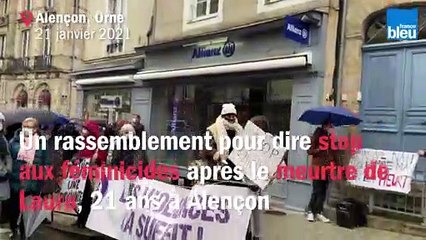 Meurtre de Laura à Alençon : un rassemblement pour dire "stop aux féminicides"