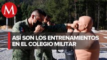 Así es el entrenamiento de cadetes en la nueva pista del Colegio Militar