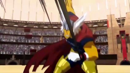 PLANET HULK Movie (2010) - Clip - Hulk vs. Beta Ray Bill.