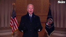 Joe Biden says he has 'never been more optimistic about America'