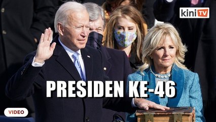 Download Video: Joe Biden mengangkat sumpah sebagai Presiden AS ke-46