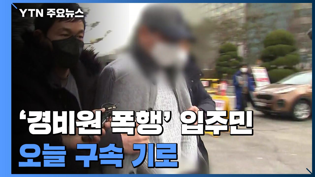 '경비원 폭행' 입주민 "혐의 인정"...오늘 구속 기로 / YTN