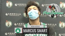 Marcus Smart Calls Out Refs for 76ers Free Throws