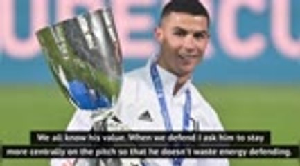 I don't want Ronaldo to waste energy defending - Pirlo
