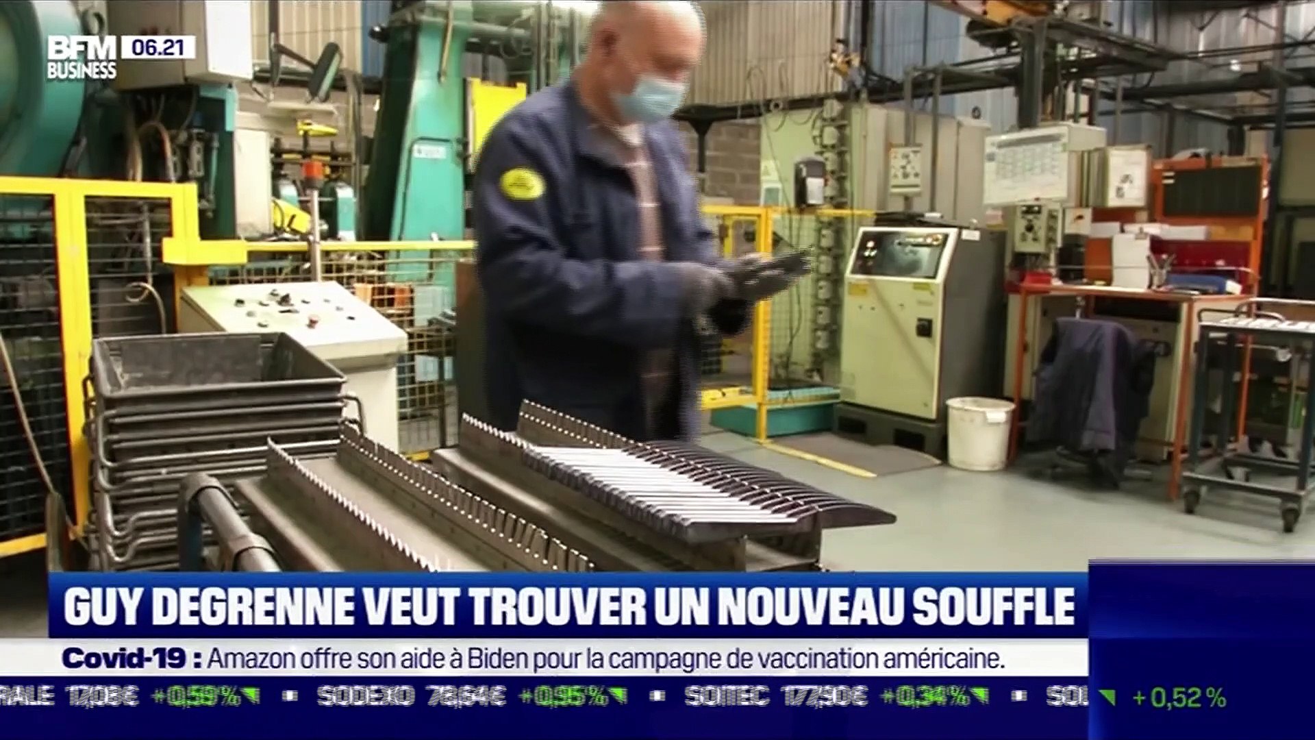 La France qui résiste : Guy Degrenne veut trouver un nouveau souffle par  Justine Vassogne - 21/01 - Vidéo Dailymotion