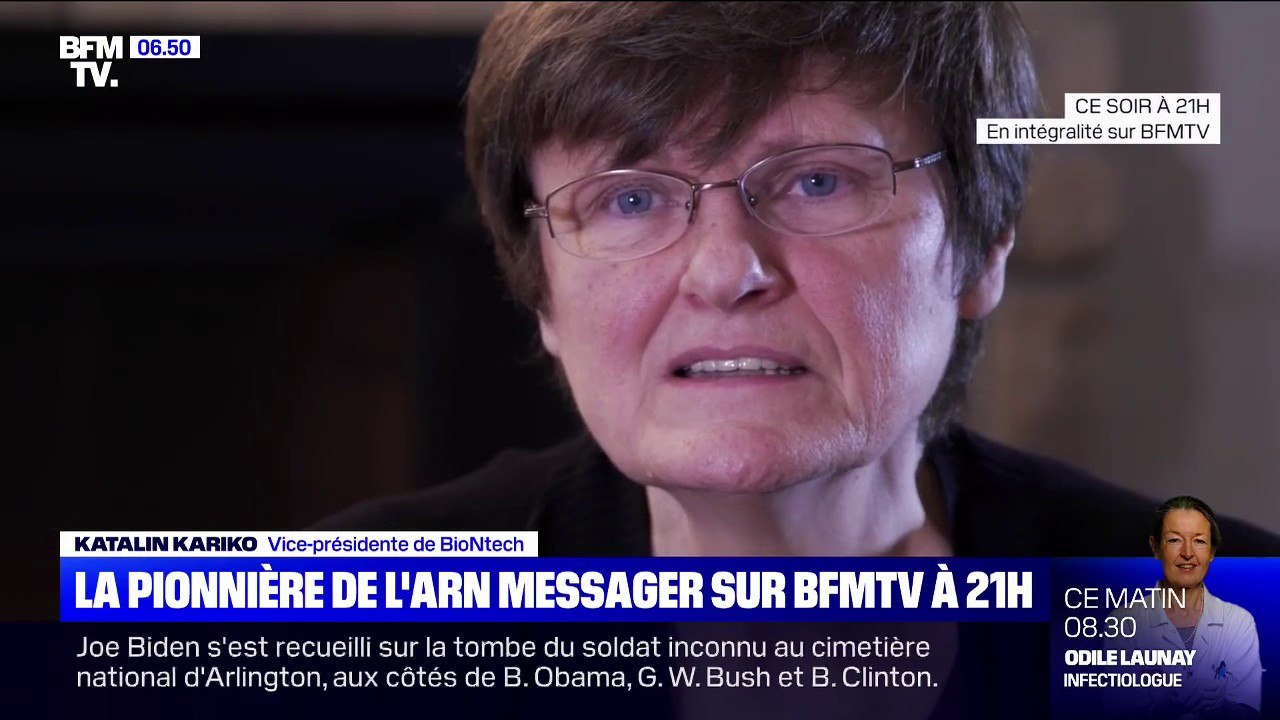 Le message de Katalin Kariko, pionnière sur la...