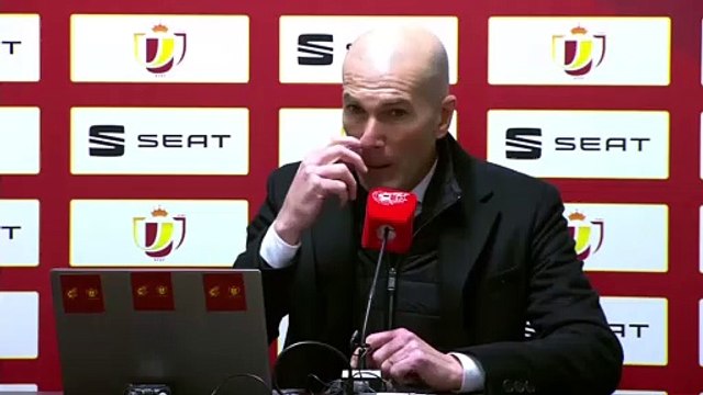 Zidane : ce n'est pas honteux, ça peut arriver