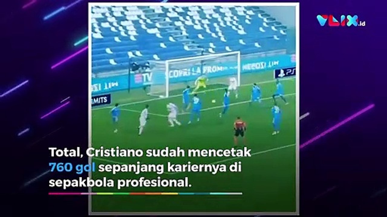 Rekor Gol Pecah, Cristiano Ronaldo Pemain Tersubur di Dunia