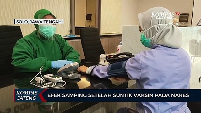 Efek Samping Setelah Suntik Vaksin Pada Nakes