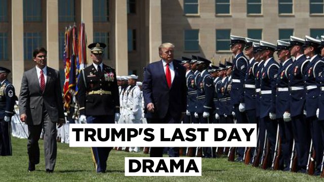 Donald Trump's Self-Farewell At Military Base, As He Gives Biden's Inauguration A Miss