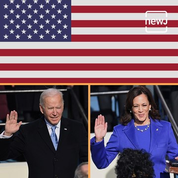 Joe Biden And Kamala Harris Sworn In As President And Vice President Of The United States