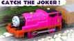 Thomas and Friends Nia and Percy must Catch the Joker from DC Comics with Batman in this Family Friendly Full Episode English Toy Story Video for Kids from Kid Friendly Stop Motion Family Channel Toy Trains 4U