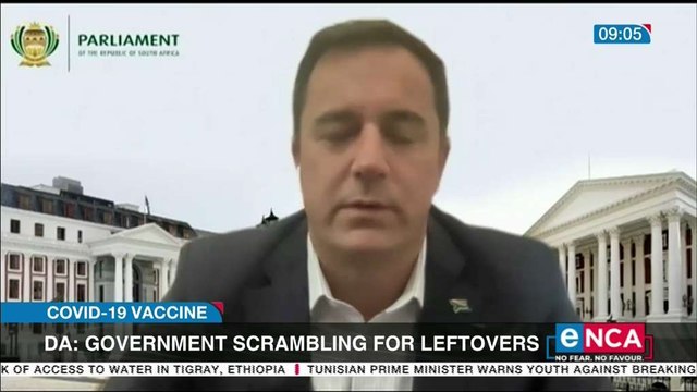 DA says govt scrambling for vaccine leftovers