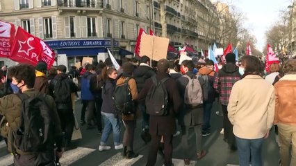 Covid-19 : en souffrance, les étudiants ont manifesté à travers la France