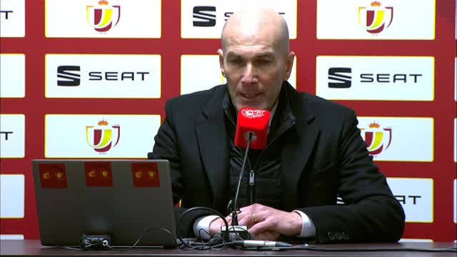 Zidane: Asumo toda la responsabilidad y estoy tranquilo. Vamos a ver qué pasa estos días