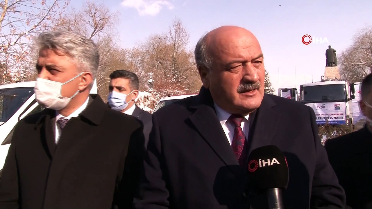 Hibe edilen araçların anahtar teslim töreni yapıldı