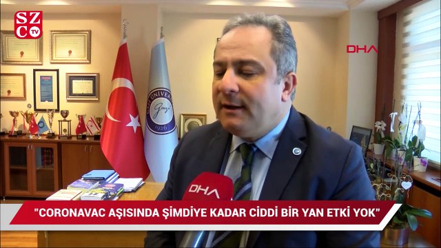 'CoronaVac aşısında şu ana kadar ciddi bir yan etki yok'