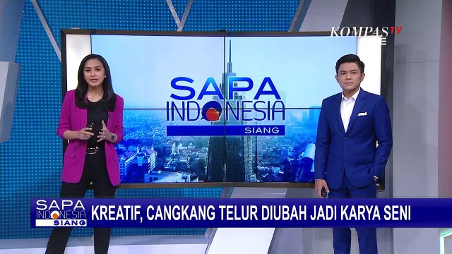 Kreatif! Cangkang Telur Ini Diubah Jadi Karya Seni Berharga Fantastis