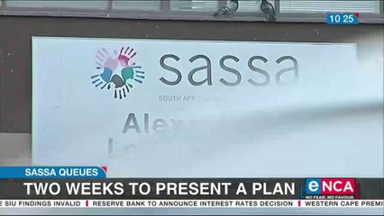 Sassa has two weeks to present grants plan