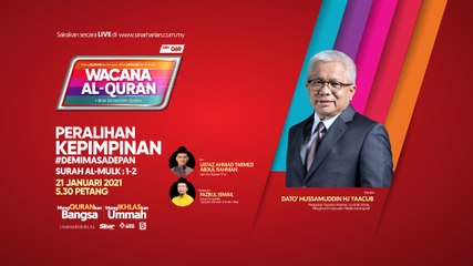 [LIVE] Peralihan kepimpinan #demimasadepan