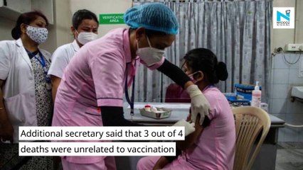 Watch: Centre clarifies on deaths post COVID-19 vaccination