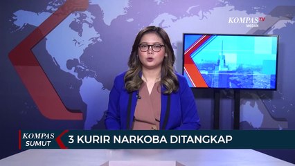 3 Kurir Narkoba Ditangkap