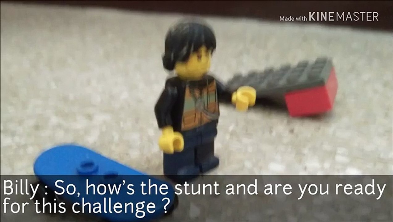 Lego funny stunt