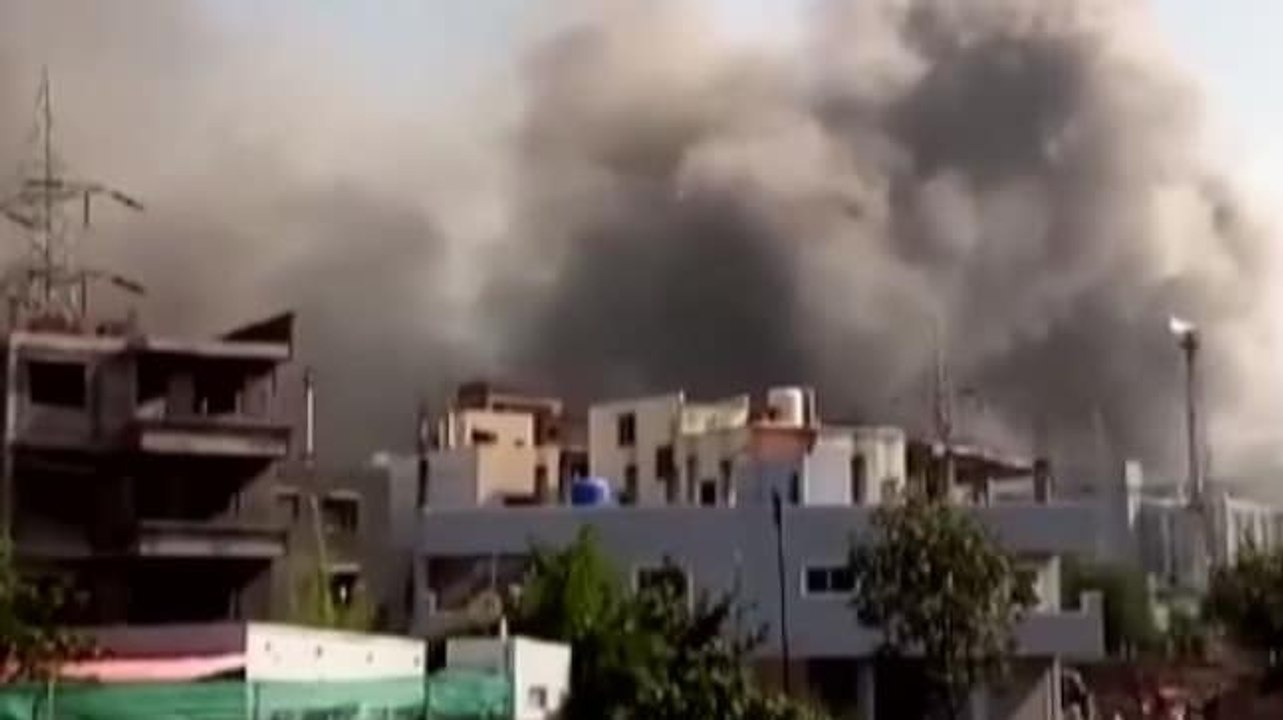 Fire breaks out at Serum Institute's plant in P...