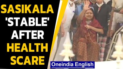 Sasikala 'stable', emerges in wheelchair post CT scan: Watch | Oneindia News