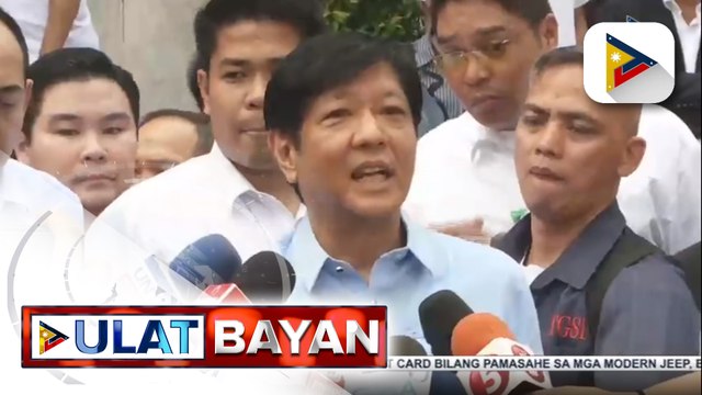 #UlatBayan | Hiling ni Marcos na i-inhibit si Leonen sa kanyang election protest, ibinasura ng SC; Marcos, bigong magbigay ng sapat na batayan para katigan ang kanyang mosyon; SC: Paratang kay Leonen, kalapastanganan sa PET