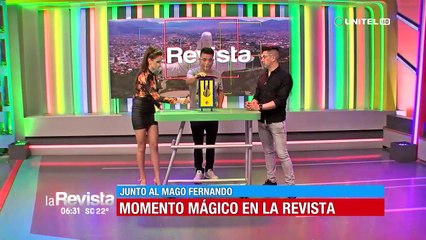 Tremendo susto el que sufrió Diana durante un acto de magia