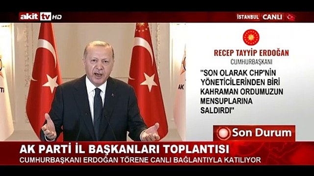 Cumhurbaşkanı Erdoğan, canlı yayında merhum Abdurrahim Karakoç'un şiirini okudu