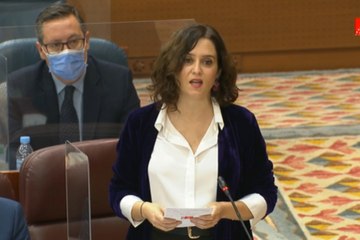 Ayuso, sobre familias de la Cañada: "No han podido ir donde se les ha propuesto alojamiento por miedo a abandonar la chabola y que se la ocuparan"