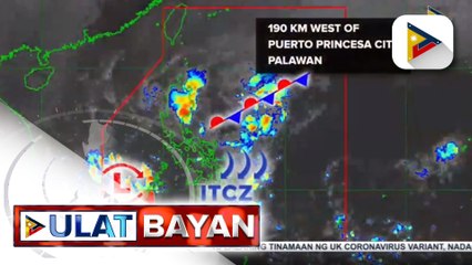 PTV INFO WEATHER: LPA sa loob ng PAR, nagpapaulan sa Palawan