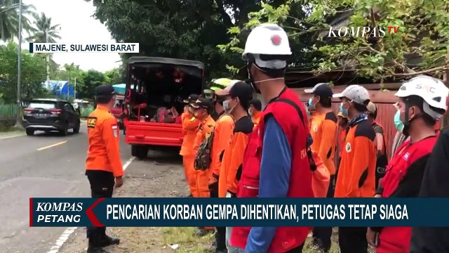Tim SAR Gabungan Tetap Siaga Meski Pencarian Korban Gempa Majene Dihentikan