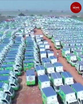 Andhra CM Jagan launches door delivery vehicles for ration supply