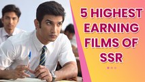 5 Highest Earning Films Of Sushant Singh Rajput