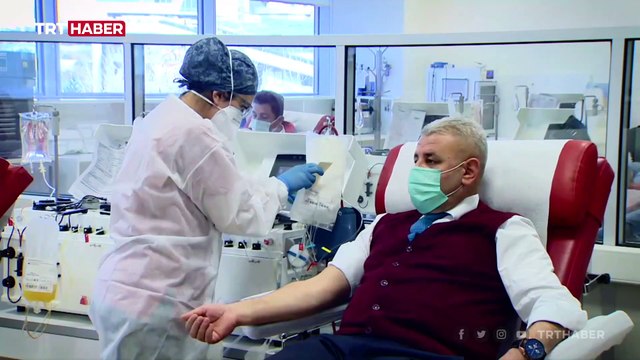Türk Kızılay'a 22 yılda 60 kez kan bağışı yaptı