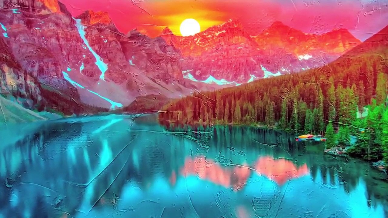 World’s Most Peaceful Painting By Sandeep Maheshwari _ A Heart