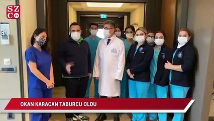 10 gündür hastanede corona tedavisi gören Okan Karacan taburcu oldu