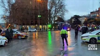 Madrid'de şiddetli patlama: 3 ölü | Video