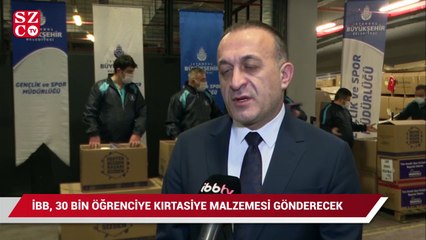 İBB 30 bin öğrencinin evine kırtasiye seti gönderilecek