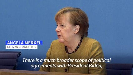 Merkel sees 'much broader scope' for cooperation with Biden