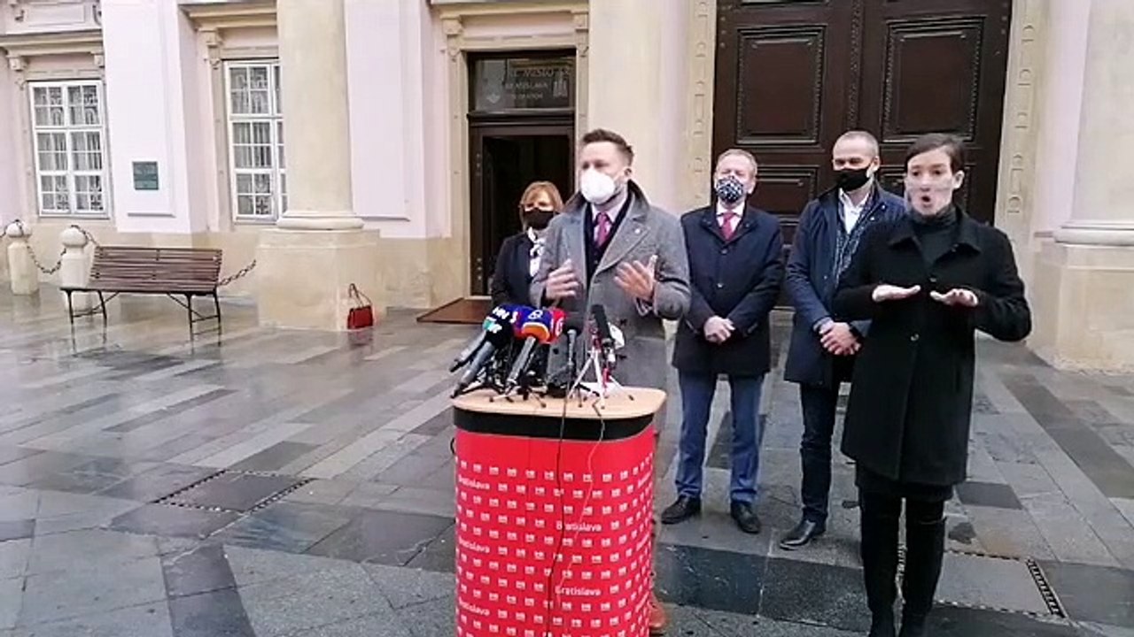 ZÁZNAM: TK primátora hlavného mesta SR Matúša Valla