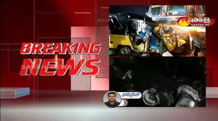 నల్గొండలో ఘోర రోడ్డు ప్రమాదం; ఆరుగురు మృతి